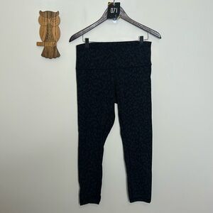 Lululemon Wunder Under High Rise Tight 25” Formation Camo Deep Coal Multi